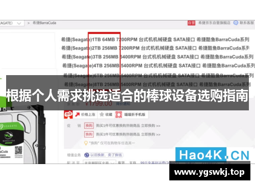 根据个人需求挑选适合的棒球设备选购指南
